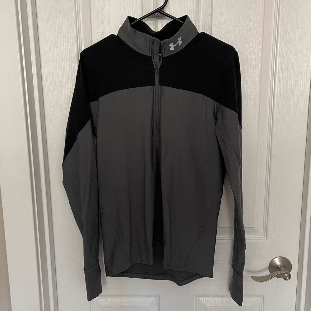 Under Armour Fitted Half Zip Running Long Sleeve